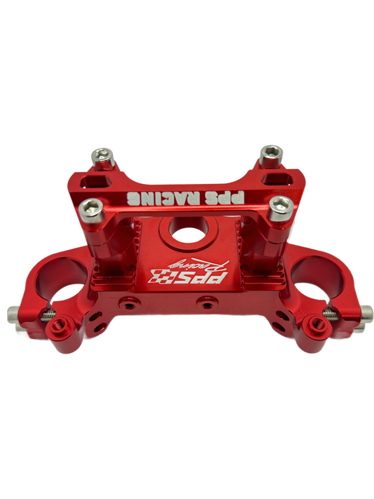 CRF 110 CRF 125f Billet riser Top Triple Clamp and bar mount PPSRACING