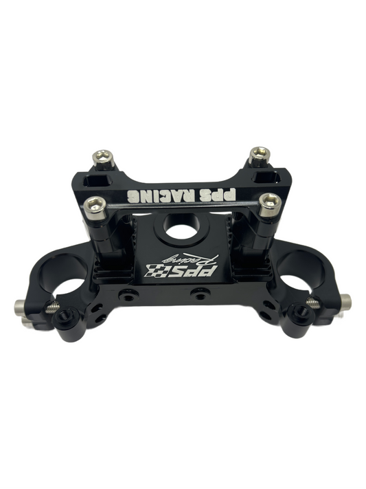 CRF 110 CRF 125f Billet riser Top Triple Clamp and bar mount PPSRACING