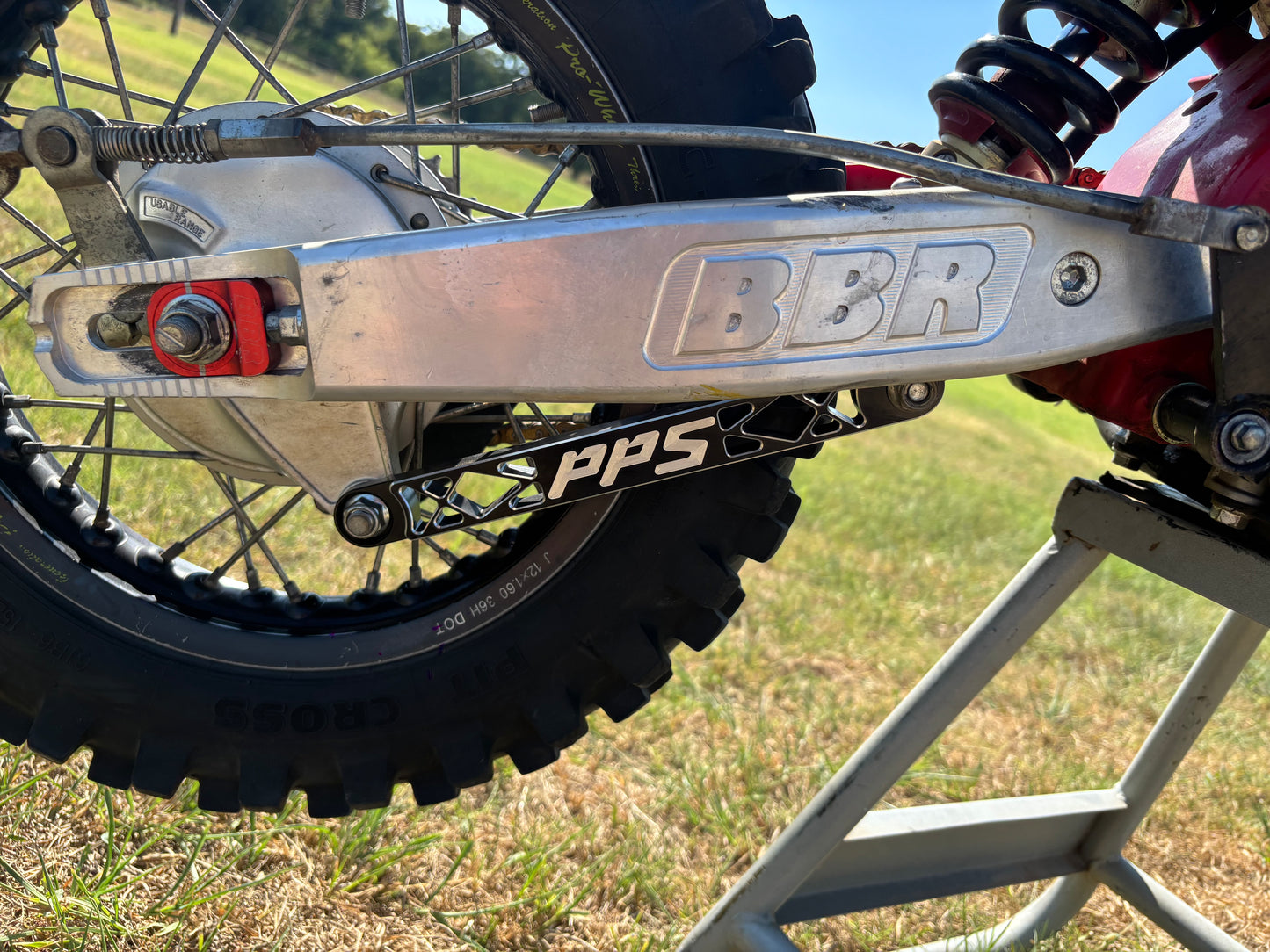 PPS BILLET ALUMINUM REAR  BRAKE ARM- KLX110 KLX110L